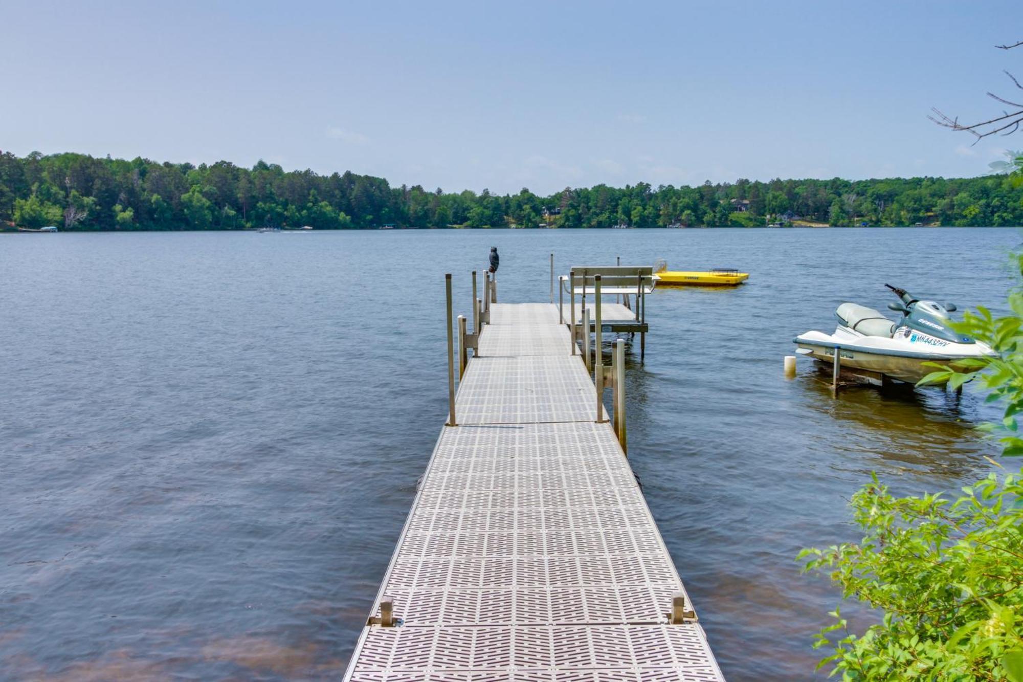 Pequot Lakes Cabin Retreat With Dock And 5 Bikes! Εξωτερικό φωτογραφία