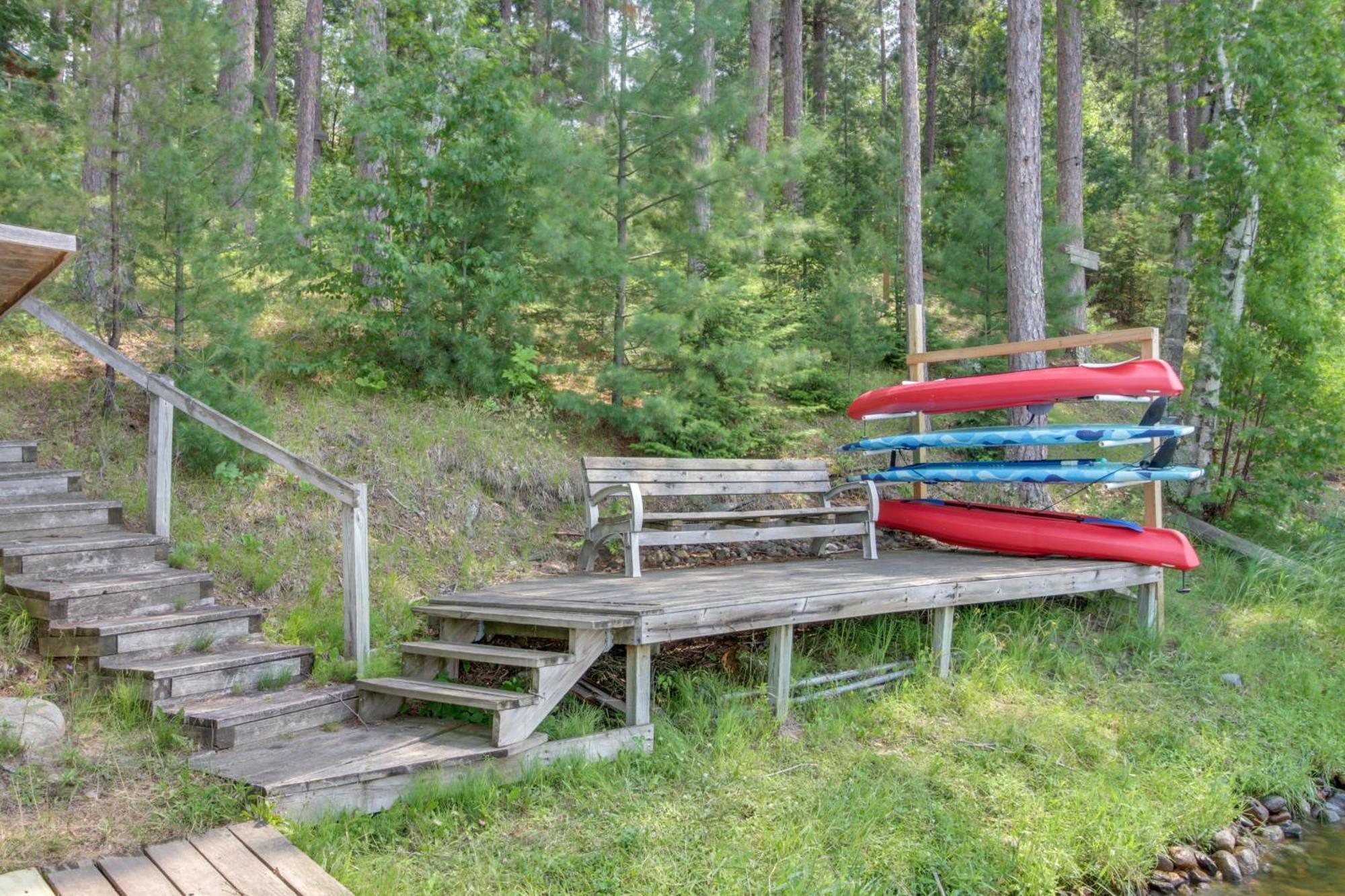 Pequot Lakes Cabin Retreat With Dock And 5 Bikes! Εξωτερικό φωτογραφία