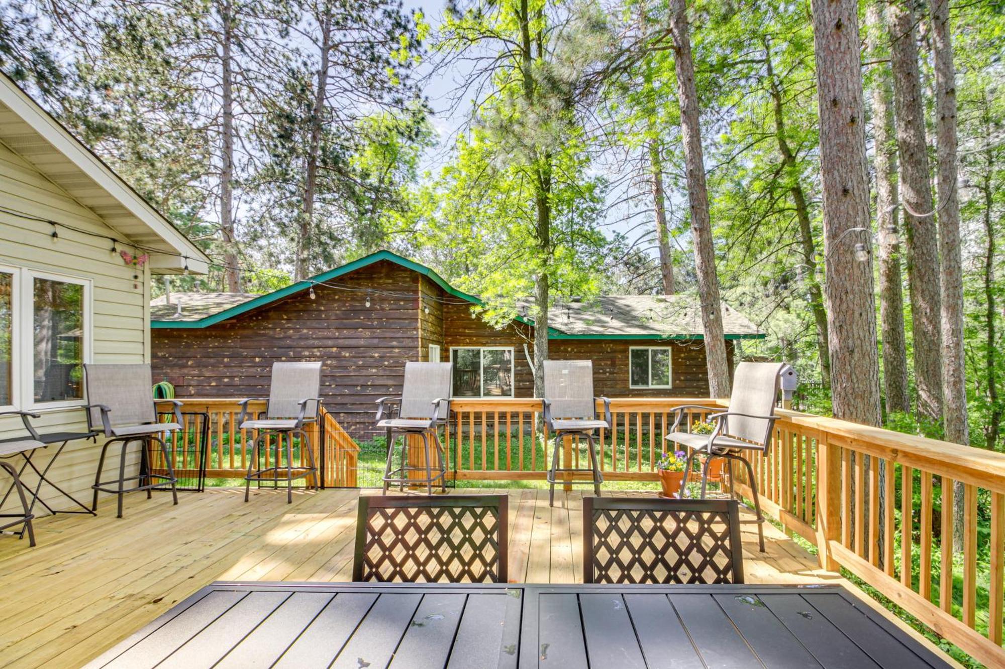 Pequot Lakes Cabin Retreat With Dock And 5 Bikes! Εξωτερικό φωτογραφία